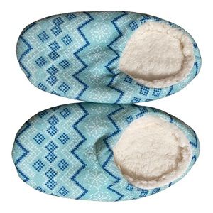 New Faire Isle Style Slippers S / M